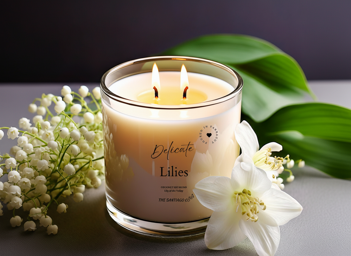 Delicate Lilies 8oz