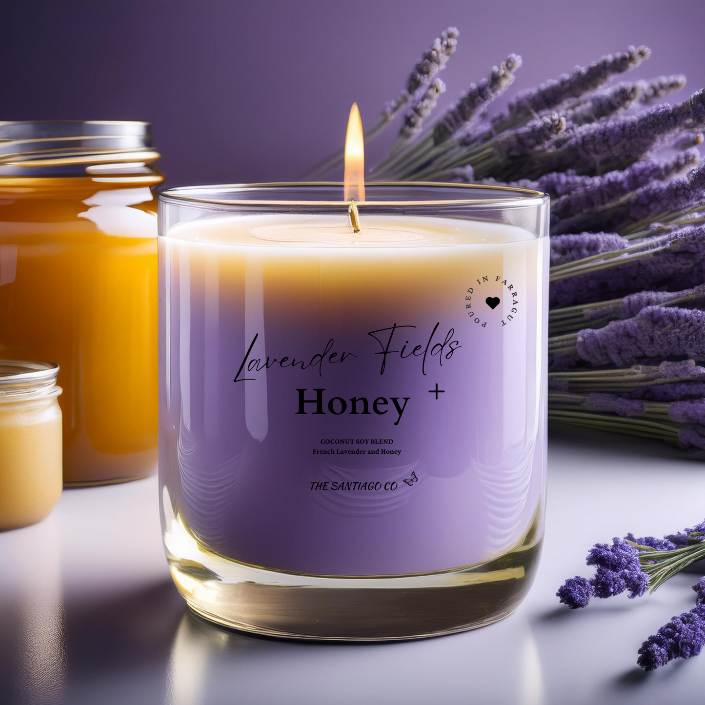 Lavender Fields and Honey 8oz